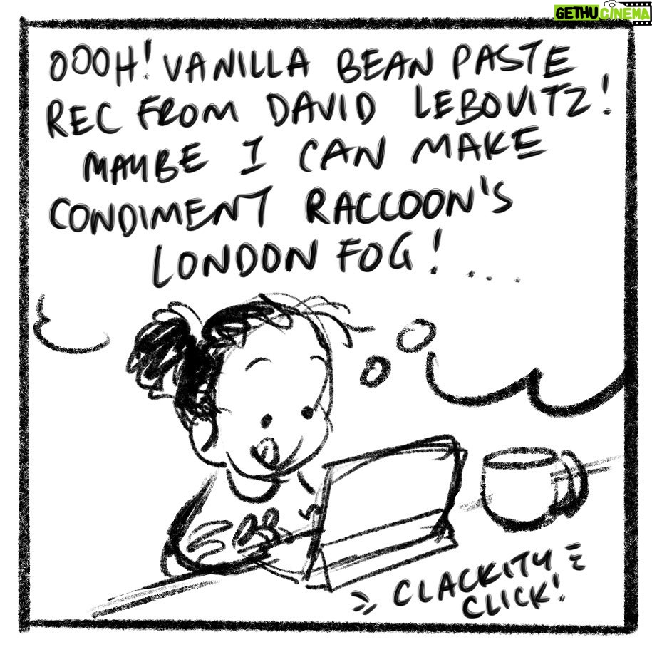 Clio Chiang Instagram - Adulting is so hard. . . . #iwantbeanpaste #vanilla #adulting #gif #procreate #sigh #goodeats