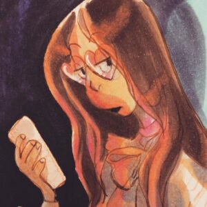 Clio Chiang Instagram - #copic #sketch #ink #colerase #girl