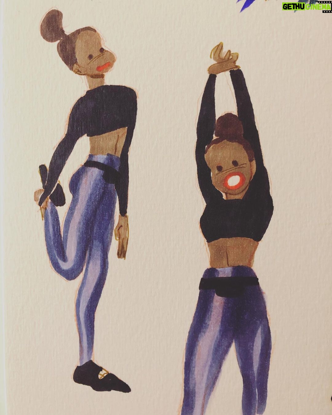 Clio Chiang - 863 Likes - I love spin instructor fashion @tune2tunde ink #copic #spinning