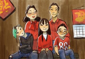 Clio Chiang Instagram - Still sick, baby’s sick, had to cancel bday plans, our cat shit under our bed. Here’s an image from a pitch that didn’t go through. Goodnight!! #ihatelife #dalenchallenge #procreate