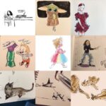 Clio Chiang Instagram - Top 9 this year! Thank you to everyone who liked or commented on my dumb drawings/thoughts this past year, and a huge thanks to my fellow #dalenchallenge participants for keeping me on my daily drawing toes the past month or so! @alleno4 @davidvantuyle @lbtreiman @peroroh this is gonna be my contribution today - it’s New Year’s eve, I’m takin’ a break! #topnine #topnine2019 #sketch #watercolor #toddlerlife