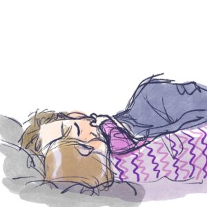 Clio Chiang Instagram - Wanted to commemorate O’s first movie - Onward! 💙🦄💙 also nap w daddy. #sketch #toddlerlife #procreate