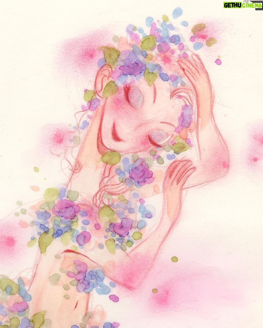 Clio Chiang - 1K Likes - Auction is over! Thank you everyone!! ❤️❤️❤️ Hey all! Raising funds for WWF Australia from the devastating bushfires by auctioning off this piece. It’s quite pretty and the ink sits and shimmers on the paper! Done with colerase, pastel, and copic markers on animation layout paper, approx 7x10” big.
The auction will be for 24hrs closing at 5:10pm PST tomorrow. Bidding starts at $100, please tag the person you previously bid from. I will cover North American shipping. Please help spread the word and thank you!! #fairy #floral #spring #colerase #copic #pastel #australia #bushfiresaustralia #bushfire #auction #wwf #dalenchallenge