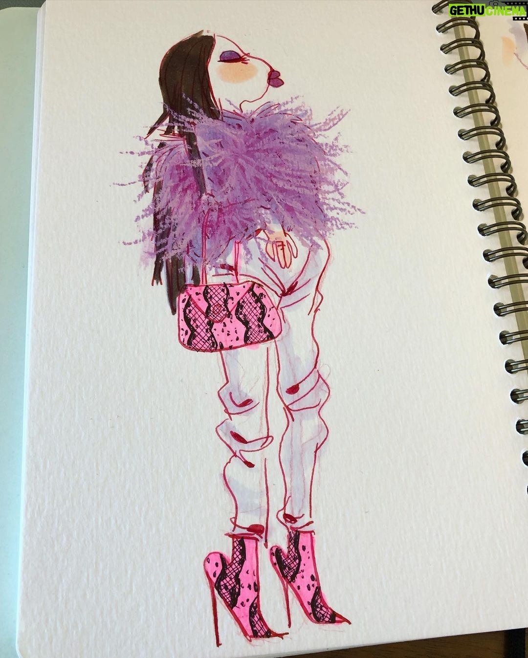 Clio Chiang - 780 Likes - Nigel’s Beauty Emporium #ink #copic #pastel #strangerdanger #noho #dalenchallenge