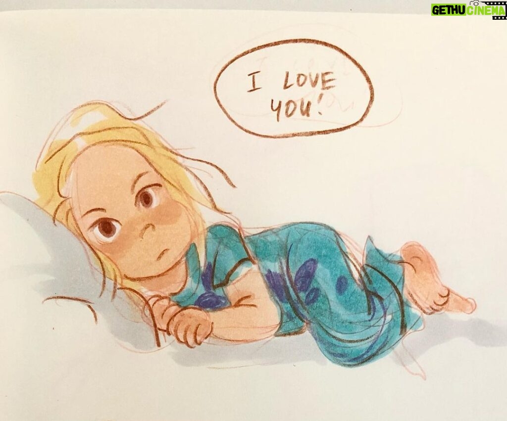Clio Chiang Instagram - Toddlers are so weird. . . . #toddlerlife #sketch #copic #colerase