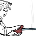Clio Chiang Instagram - One of my fave moments to board on #strangeworld, Splat leading Ethan to his doom but is won over by his compassion. ❤️ #ethanclade #splat #storyboard