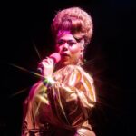 Coco Jumbo Instagram - Shots of my @fluffynight debut for the @biggaydayofficial after party!!! 🏳️‍🌈💜 💁🏽‍♀️- @wiggedoutau 💃🏽- @kirstendamned
