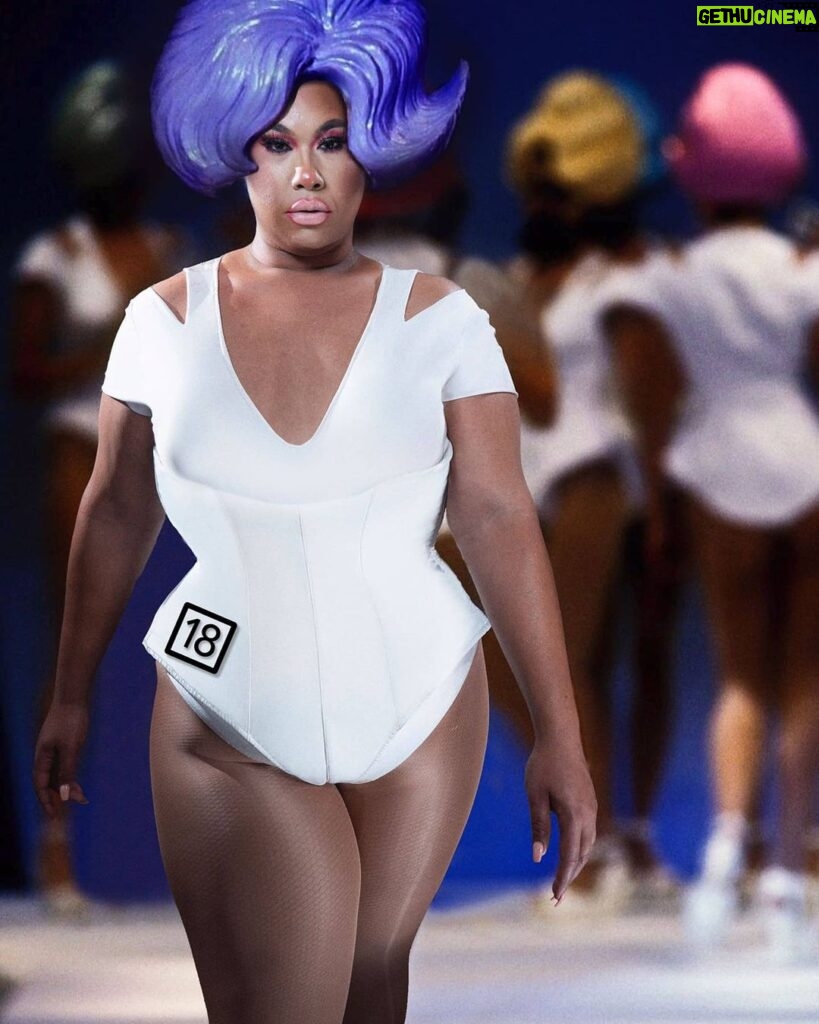 Coco Jumbo Instagram - Living my Thierry Mugler 1991 runway fantasy!! ✨💜 Photo: @dreamsyndicator Costume: @dandaniels_