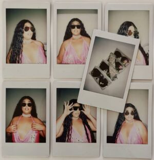 Coco Jumbo Instagram - Polaroids from my @quayaustralia Pride shoot!! 🌈🕶️