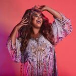 Coco Jumbo Instagram - Thank you @camillawithlove for letting me be apart of your Pride campaign! ❤️🧡💛💚💙💜 This Pride I'd love everybody to embrace and truly love themselves - Love whoever you want to be and live without restrictions! with COVID we've had so many restrictions, so now its time to break free and just love everybody!! Im wearing Print "Gates Of Glory" Pleat Sleeve Long Dress And Kimono Coat!! Photography - @stevenchee Stylist - @fleureganstyle Hair - @bradmullinshair + @wiggedoutau Makeup - me + @nonismithmakeup