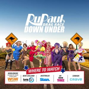 Coco Jumbo Instagram - : 

Here's where you can watch #DragRaceDownUnder 🏁 👑 On @wowpresentsplus worldwide (excluding Canada, UK, and Down Under), @tvnz.official in New Zealand, @stanaustralia in Australia, @cravecanada in Canada, & @bbcthree in the UK ✨
