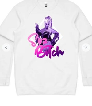 Coco Jumbo Instagram - The new "SOZ BITCH" merch is now available for PRE ORDER exclusively at @merchmother 💜 The amazing designs/ illustrations are by Sydneys very own  @burli.design and the iconic @artofmicahsouza 
Head to the @merchmother website to put in your order now!!! 💜💜