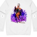 Coco Jumbo Instagram - The new "SOZ BITCH" merch is now available for PRE ORDER exclusively at @merchmother 💜 The amazing designs/ illustrations are by Sydneys very own @burli.design and the iconic @artofmicahsouza Head to the @merchmother website to put in your order now!!! 💜💜