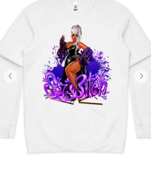 Coco Jumbo Instagram - The new "SOZ BITCH" merch is now available for PRE ORDER exclusively at @merchmother 💜 The amazing designs/ illustrations are by Sydneys very own  @burli.design and the iconic @artofmicahsouza 
Head to the @merchmother website to put in your order now!!! 💜💜