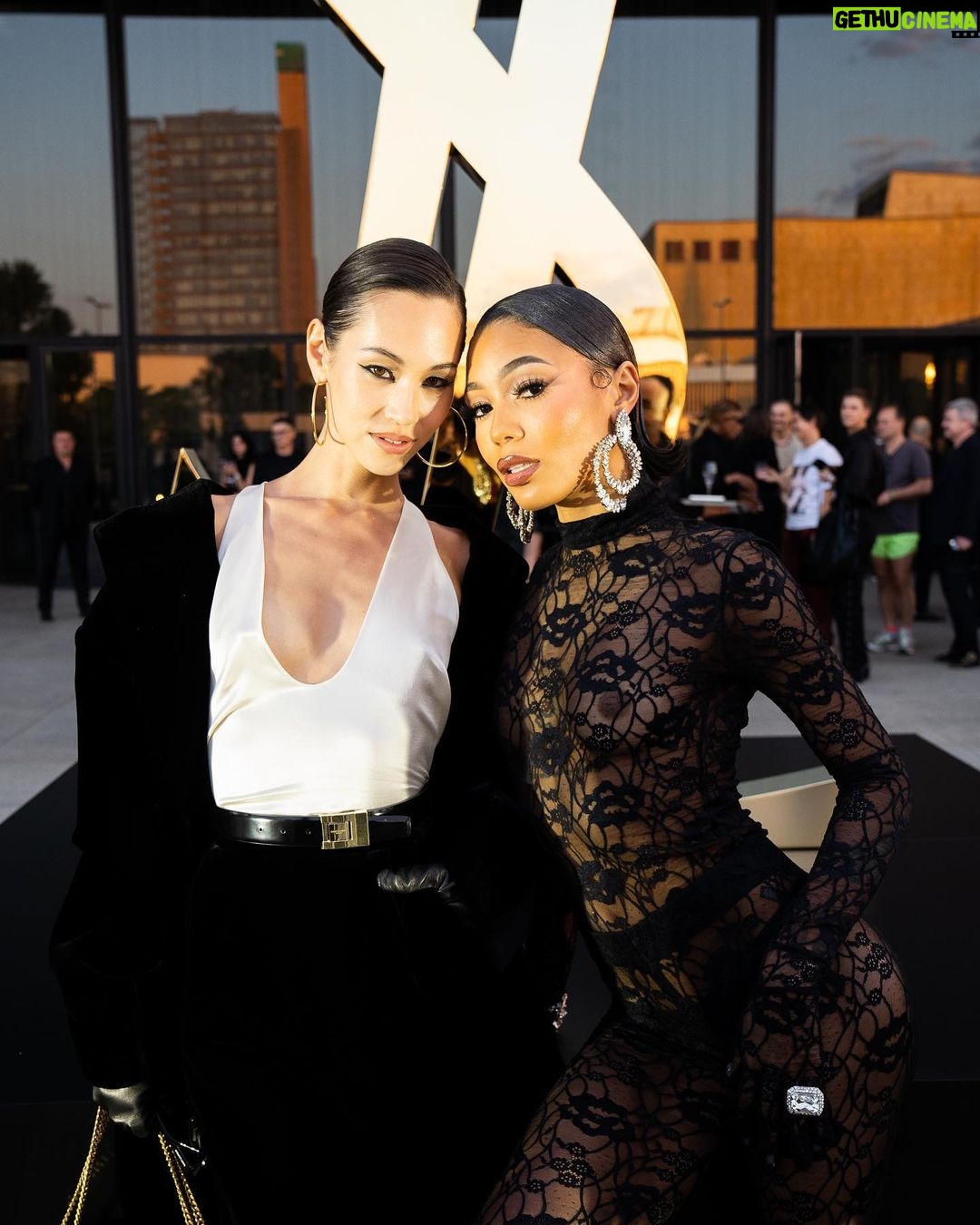 Coi Leray Instagram - @ysl x @anthonyvaccarello Mens 2023 Berlin Germany 💖 I had such a great time ! 📸: @trendsetter.studios @notmrblue