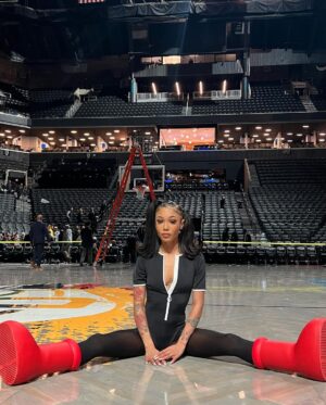 Coi Leray Instagram - @brooklynnets thank you for having me 🆑❤️