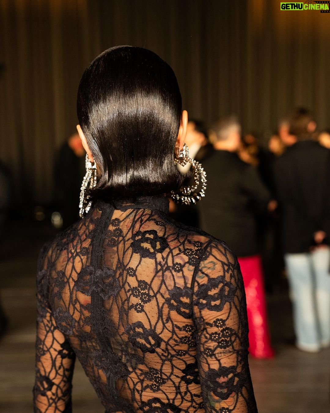 Coi Leray Instagram - @ysl x @anthonyvaccarello Mens 2023 Berlin Germany 💖 I had such a great time ! 📸: @trendsetter.studios @notmrblue