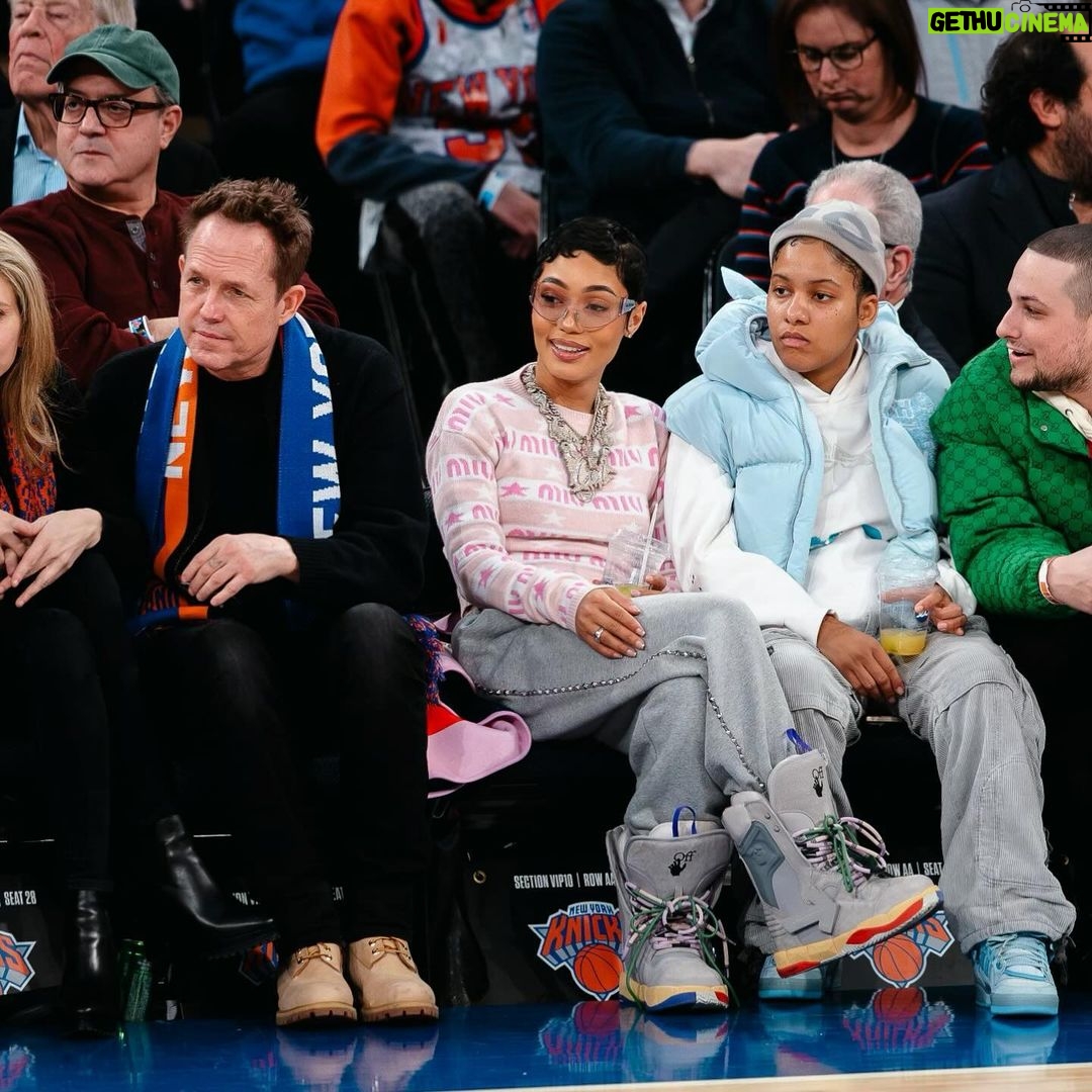 Coi Leray Instagram - Knicks Vs The Wizards but I won . 😎😍🩷✨🆑🥰 Manhattan, New York