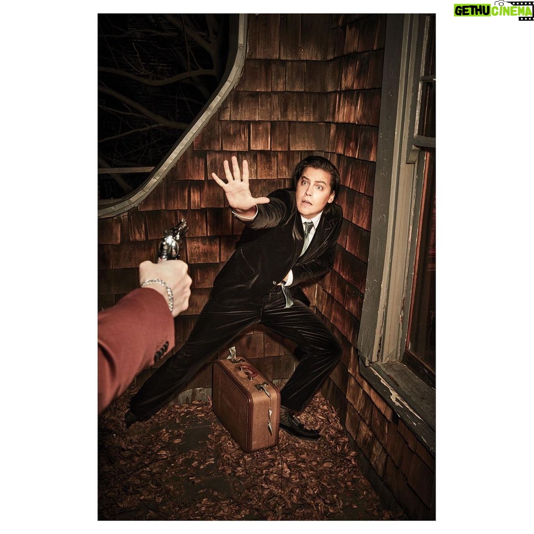 Cole Sprouse Instagram - ππ» BANG BANG ππ»New cover with @flauntmagazine shot by the favorite @ellenvonunwerth in prep for Moonshot. Read the tale, check the photos. Itβs a scratch and sniff and the scent is that very particular sweat you have when u spend too long in the sun. #flauntmagazine #bravenewworld