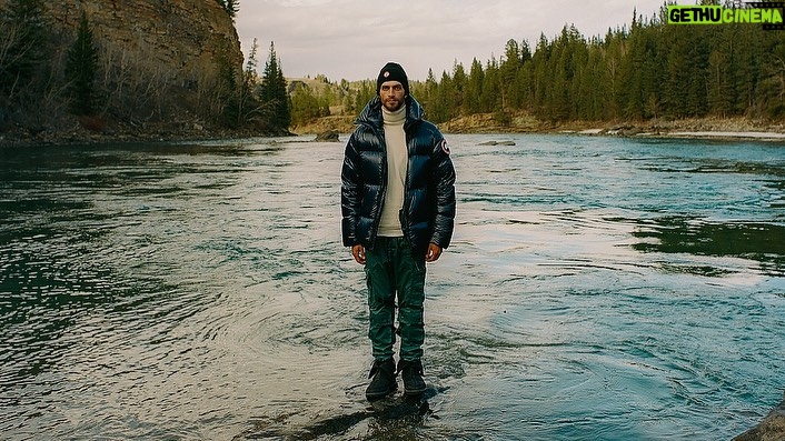 Cole Sprouse Instagram - Here’s another round of our Banff @canadagoose excursion. Returning this time to the Canadian wilderness with some new and old friends. #liveintheopen DOP: @shanesigler Talent: @tre.akula @7373dt @matthewbell93 @anx2e Styling: @natasharoyt MUA: @michaelgoyette Hair: @1.800.chanel Lighting/assist: @ericmichaelroy @philipalxndr Production: @wearenuevo Lyrics: @josephpageforweb