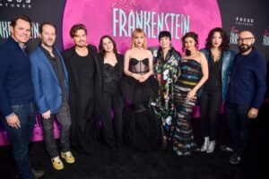 Cole Sprouse Instagram - A couple photos from the premier last night, all the friends and family got to see @lisafrankensteinfilm . I’m so proud and grateful to the cast, crew, and @focusfeatures . Feb 9th, only a couple more days now. Can’t wait for u guys to see it. 

Shoutout to @seanjameshair for grooming. And to @jaredellner for the @balenciaga 🧟‍♂️🧟‍♂️🧟‍♂️