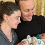 Colin O'Brady Instagram - HE’S HERE!! 👶 Banks Besaw O’Brady Born June 10th at 4:04am 7lbs, 9oz 21 inches It was incredible to witness @jennabesaw power and strength with a 100% natural birth. We are deeply grateful to have had zero complications in delivery. Happy and healthy baby and Mama. It also happens to be Jenna B’s birthday today. Happy birthday Mama. 🎉 The adventure of a lifetime begins now!! Jackson Hole, Wyoming