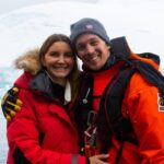 Colin O'Brady Instagram - Shout out to those who are with us through it all - from the dreaming to the doing! Side by side from triathlon sunsets to 50HP to the Impossible Row, to everything in-between - and to come! You are my rock, Jenna B. #BePossible