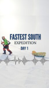 Colin O'Brady Instagram - EXPEDITION AUDIO JOURNAL - Day 1 Crevasse.