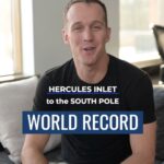 Colin O'Brady Instagram - Coast to Pole, let's go! I'm calling this project FASTEST SOUTH. I'm attempting to break a speed record in Antarctica, pulling my sled 715 miles from the inner coastline (Hercules Inlet) to the South Pole... in under 24 days. The record was set in 2011 by Norwegian polar explorer, Christian Eide (24 Days, 1 hour, 13 minutes). No one else has even come close. The women's record was broken last season by Caroline Coté (34 days). Caroline’s partner and accomplished polar explorer, Vincent Colliard, will also be going for the record this season. It's an honor to step into Antarctica's sacred arena.