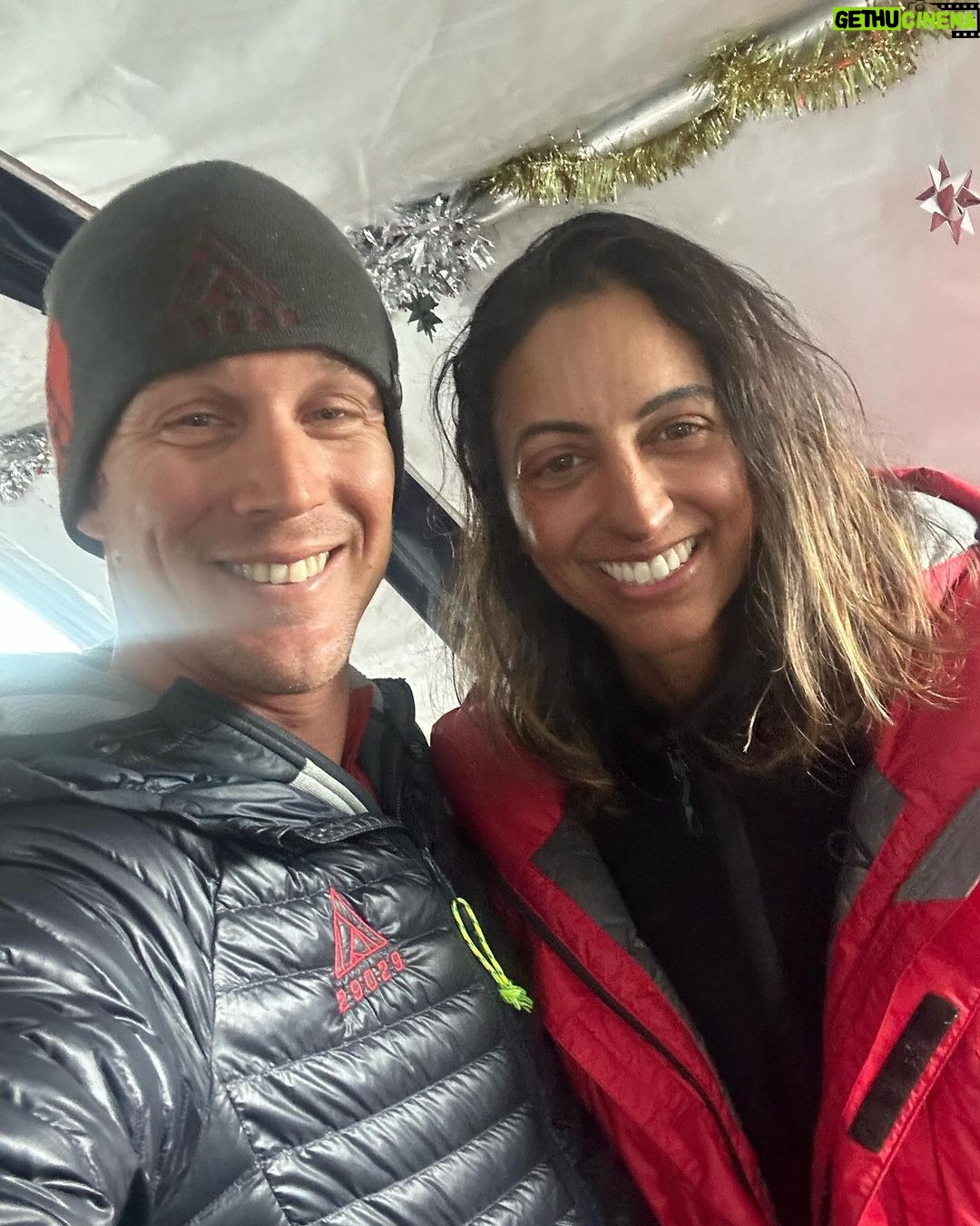Colin O'Brady Instagram - Huge congratulations to @vincentcolliard for setting the Hercules inlet to South Pole speed record. It was an incredibly well executed project: passion, grit, dedication, and an amazing support team. I enjoyed meeting Vincent at Union Glacier this year with his super kind and humble demeanor. Wishing him all the success in his next adventure. Also huge congrats to @polarpreet who broke the women’s record this season as well. I love seeing the bar continued to be raised of what’s possible in Antarctica. 💪💪