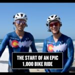 Colin O'Brady Instagram - The start of an epic 1,000 mile journey – let’s go!! 🚴🏼‍♂️ Today, @squnge and I kicked off our 1,000 mile, non-stop bike ride from Oceanside, CA to Durango, CO. This will be a MAJOR test for our biggest adventure yet… I’m so grateful for your support and look forward to seeing you throughout this trip as we prepare for the @raceacrossamerica in June! 🙏🏼 🎥 @pranalens
