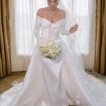 Connar Franklin Instagram - one of the most special gifts i’ve ever received and the most unique keepsake of our wedding day… @cherisefranklin & @samkoma.world had @stonewear_ceramics create a custom ceramic sculpture of my wedding dress. i will keep this forever and i am blown away by the detail of the dress she captured(down to the little buttons). a gift i will never forget, filled with so much emotion. 🥹😍❤️ thank you so much @stonewear_ceramics @samkoma.world @cherisefranklin 🤍