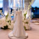 Connar Franklin Instagram - one of the most special gifts i’ve ever received and the most unique keepsake of our wedding day… @cherisefranklin & @samkoma.world had @stonewear_ceramics create a custom ceramic sculpture of my wedding dress. i will keep this forever and i am blown away by the detail of the dress she captured(down to the little buttons). a gift i will never forget, filled with so much emotion. 🥹😍❤️ thank you so much @stonewear_ceramics @samkoma.world @cherisefranklin 🤍