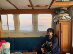 Conor Husting Instagram - We’re on a boat
