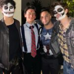 Conor Husting Instagram - Spooky Scary Skeletons 👻 💀 Hollywood, California