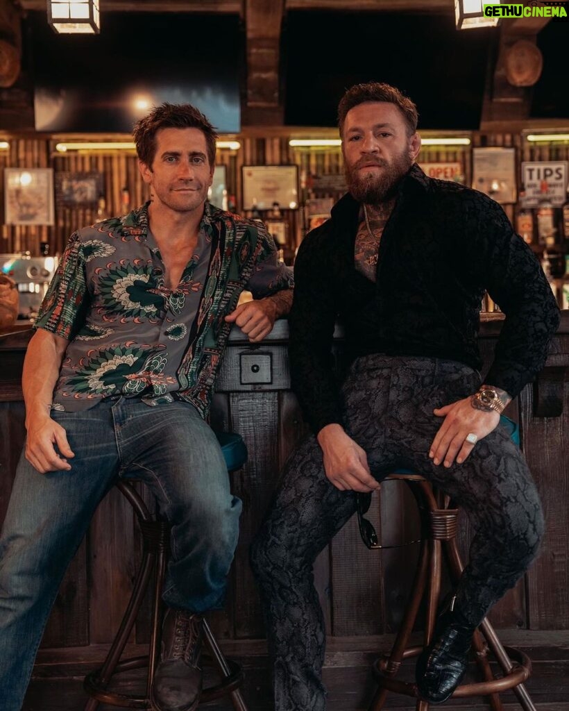 Conor McGregor Instagram - “ROADHOUSE” official trailer out tomorrow. Excited for you all to see it! Director @dougliman’s “greatest movie yet!” Honored to debut alongside such a stellar cast and crew! Thank you all! Here we go! 🏎️💨 @mgmstudios @AmazonStudios @primevideo @properwhiskey @forgedirishstout