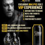 Conor McGregor Instagram – 🚨 @ForgedIrishStout BKFC 57 VIP GIVEAWAY 🚨Tag who you are bringing in the comments and get ready for a Bare Knuckle Showdown Feb 2! 🍻🇮🇪

Step 1: LIKE, COMMENT, TAG A FRIEND, SHARE!
Step 2: FOLLOW @ForgedIrishStout & @BareKnuckleFC
Step 3: Register at www.BKFC.com/FORGED

[ Like, Comment, Share, & Register at BKFC.com/FORGED – LINK IN BIO 🔗 ]