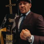Conor McGregor Instagram - Tuesdays at the @forgedirishstout office. #giddyupSally