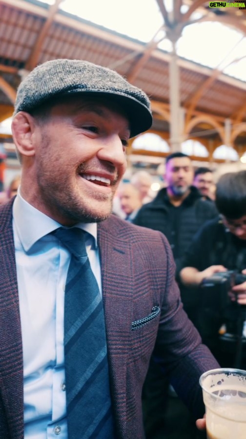 Conor McGregor Instagram - ๐ฎ๐ชโ๏ธ What a day yesterday at the @hospitalityexpo2024 , Forged Irish Stout the official stout of the industry, yesterday and today at the RDS. Supporting local businesses is so important! @thenotoriousmma visiting those businesses yesterday to feel their passion and drive is the same passion and drive that fuels Forged Irish Stout. Join us and all the other amazing Irish Businesses today at @hospitalityexpo2024 ๐ค๐ค #NotHereToTakePart #supportingsmallbusinesses #SupportingLocal #Irish