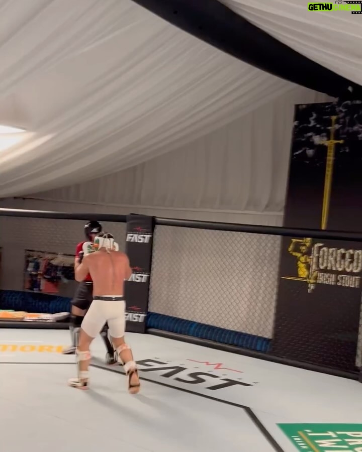 Conor McGregor Instagram - The double goat, I have the full scale octagon in my garden with the canvas covered in billion dollar businesses. IRELAND BABY!!! ๐ฎ๐ช @forgedirishstout @properwhiskey @paradigmsports @tidlsport @themaclifeofficial @mcgregorfast @claymoreproductions @mcgregorsportsentertainment @augustmcgregor