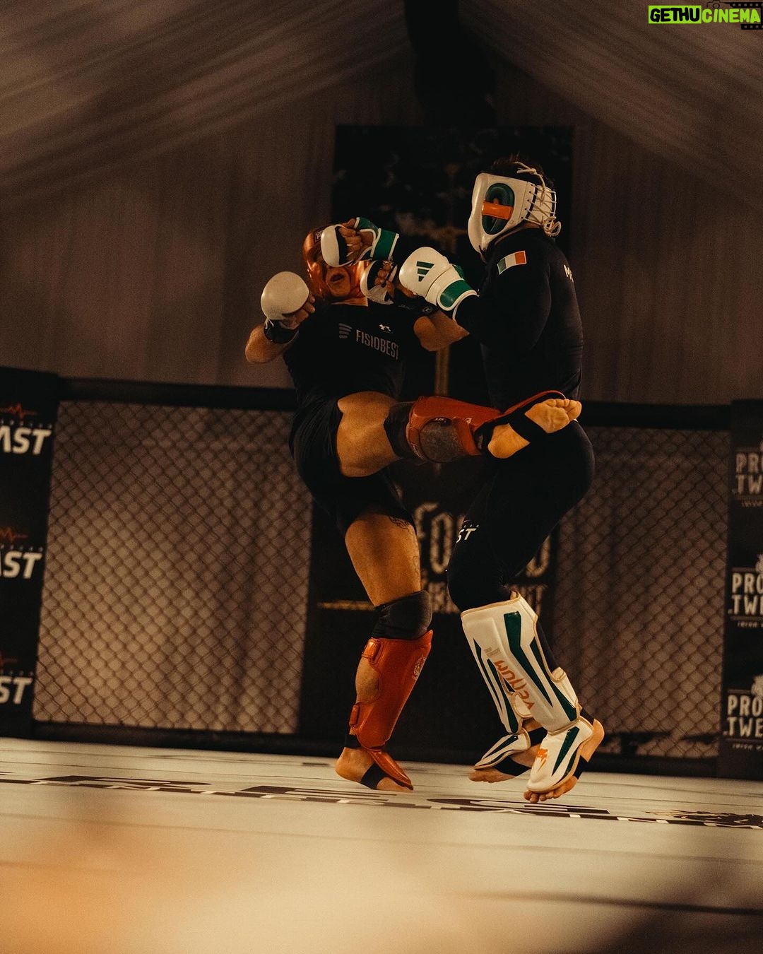 Conor McGregor Instagram - The double goat, I have the full scale octagon in my garden with the canvas covered in billion dollar businesses. IRELAND BABY!!! ๐ฎ๐ช @forgedirishstout @properwhiskey @paradigmsports @tidlsport @themaclifeofficial @mcgregorfast @claymoreproductions @mcgregorsportsentertainment @augustmcgregor