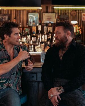 Conor McGregor Instagram - “ROADHOUSE” official trailer out tomorrow. Excited for you all to see it! Director @dougliman’s “greatest movie yet!” Honored to debut alongside such a stellar cast and crew! Thank you all! Here we go! 🏎️💨 @mgmstudios @AmazonStudios @primevideo @properwhiskey @forgedirishstout