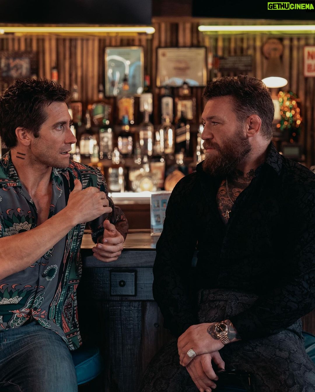 Conor McGregor Instagram - “ROADHOUSE” official trailer out tomorrow. Excited for you all to see it! Director @dougliman’s “greatest movie yet!” Honored to debut alongside such a stellar cast and crew! Thank you all! Here we go! 🏎️💨 @mgmstudios @AmazonStudios @primevideo @properwhiskey @forgedirishstout