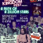 Cooper Andrews Instagram - The dan fogler 4dx podcast presents: The kingdom fest’s nite of a zillion stars! Dave Willis! Cooper Andrews! ATHF Panel! The Star Wars Holiday Special doc: “A DISTURBANCE IN THE FORCE” SCREENING! All to Raise money for Georgia Film crews affected by the strike & lifeline pets! It’s all happening WED., 12/13, 6-10pm at @limelightatl TICKETS ARE AVAILABLE NOW: https://rolecall.tix.page/e/zillion-stars Limelight Theater Atlanta