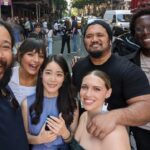 Cooper Andrews Instagram - The past month, especially the last ten days, has been overwhelming. The first few photos are from Abin's movie premiere #smokingtigers in @tribeca !!! Guys, Abin kills it! The word "Prank" isn't exactly what I'm looking for, BUT I submitted her (thanks @cape for posting!) for this film without her knowing until she got the audition. Her FIRST audition. THEN I was out of town so I couldn't help her at all with the tape OR the two call backs! Whoops! "Smoking Tigers" is a coming of age story that sheds a light on many aspects of the Korean American experience. It's shown through the eyes of a teenage girl @jiyoung_ie adjusting to her parent's separation. The performances are charming and engaging, the shots are beautifully crafted, and you may even shed a tear or two, or if you're as tough as me, seven. @cassadymcclincy @okea.emeakwari @sampuefua @jypsy_czech @hellojuju01 Travelled up to watch and it made the experience that much more special! Now, the second part of the photos. This is my dad, Peato Falanai and my step mother Rose Seuga Falanai. The two of them passed away a few weeks ago, and this past Thursday we were able to lay them to rest near our brother Lalo. It was me and Mom growing up. Though I had only physically known Peato for a few years, he was the motivational force that always made me feel like I had to prove something to myself my entire life. Rose and I would have video chats with Peato popping in and out in the background hahaha. Peato and Rose wanted me to always know I have family in all of them. I knew it then and I know it now. I am thankful for my siblings. We are so much alike and SO very different and I love and am proud of each of them. For nearly a year I've been working on an animated show for @disneychannel @disneyplus called "Hailey's On It". I play the dad, Kai. It's a ton of fun and I got to sing A LOT. The thing is, Kai's voice was HEAVILY inspired by Pops. I wanted to surprise them, but we buried them together the day it aired. Though there were a few things I didn't get to say to them, I know where we stood. We loved each other and we knew it. When we leave, that's the most important thing to know.