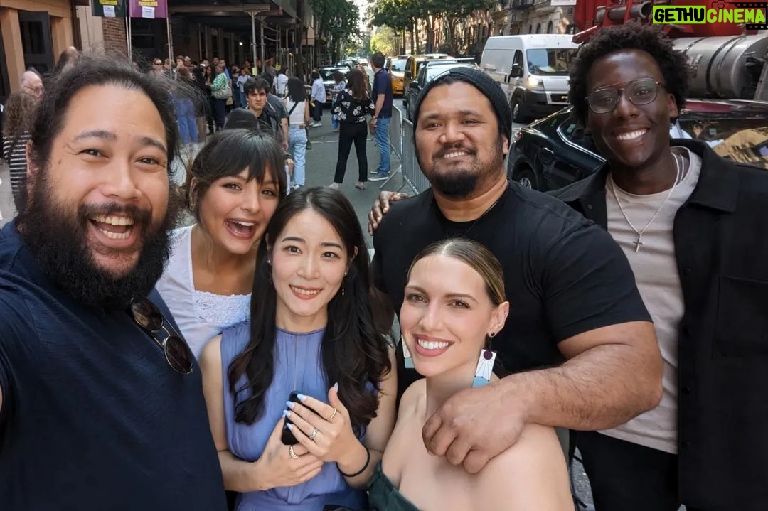 Cooper Andrews Instagram - The past month, especially the last ten days, has been overwhelming. The first few photos are from Abin's movie premiere #smokingtigers in @tribeca !!! Guys, Abin kills it! The word "Prank" isn't exactly what I'm looking for, BUT I submitted her (thanks @cape for posting!) for this film without her knowing until she got the audition. Her FIRST audition. THEN I was out of town so I couldn't help her at all with the tape OR the two call backs! Whoops! "Smoking Tigers" is a coming of age story that sheds a light on many aspects of the Korean American experience. It's shown through the eyes of a teenage girl @jiyoung_ie adjusting to her parent's separation. The performances are charming and engaging, the shots are beautifully crafted, and you may even shed a tear or two, or if you're as tough as me, seven. @cassadymcclincy @okea.emeakwari @sampuefua @jypsy_czech @hellojuju01 Travelled up to watch and it made the experience that much more special! Now, the second part of the photos. This is my dad, Peato Falanai and my step mother Rose Seuga Falanai. The two of them passed away a few weeks ago, and this past Thursday we were able to lay them to rest near our brother Lalo. It was me and Mom growing up. Though I had only physically known Peato for a few years, he was the motivational force that always made me feel like I had to prove something to myself my entire life. Rose and I would have video chats with Peato popping in and out in the background hahaha. Peato and Rose wanted me to always know I have family in all of them. I knew it then and I know it now. I am thankful for my siblings. We are so much alike and SO very different and I love and am proud of each of them. For nearly a year I've been working on an animated show for @disneychannel @disneyplus called "Hailey's On It". I play the dad, Kai. It's a ton of fun and I got to sing A LOT. The thing is, Kai's voice was HEAVILY inspired by Pops. I wanted to surprise them, but we buried them together the day it aired. Though there were a few things I didn't get to say to them, I know where we stood. We loved each other and we knew it. When we leave, that's the most important thing to know.