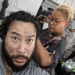 Cooper Andrews Instagram – Game face, GAME FACE!!! @iamtiffony six years in your chair and I don’t think there was a single day that we DIDN’T have a laughing fit.  Thank you for making sure Jerry’s hair didn’t end up looking like Friar Tuck (I legit suggested this and she said, “Are you SURE?”) 🤣🤣🤣🤣🤣

#FlyingHairDontCare
#TheWalkingDead Senoia, Georgia