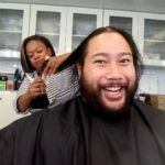 Cooper Andrews Instagram – Game face, GAME FACE!!! @iamtiffony six years in your chair and I don’t think there was a single day that we DIDN’T have a laughing fit.  Thank you for making sure Jerry’s hair didn’t end up looking like Friar Tuck (I legit suggested this and she said, “Are you SURE?”) 🤣🤣🤣🤣🤣

#FlyingHairDontCare
#TheWalkingDead Senoia, Georgia