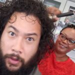 Cooper Andrews Instagram – Game face, GAME FACE!!! @iamtiffony six years in your chair and I don’t think there was a single day that we DIDN’T have a laughing fit.  Thank you for making sure Jerry’s hair didn’t end up looking like Friar Tuck (I legit suggested this and she said, “Are you SURE?”) 🤣🤣🤣🤣🤣

#FlyingHairDontCare
#TheWalkingDead Senoia, Georgia