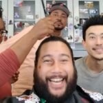 Cooper Andrews Instagram – Game face, GAME FACE!!! @iamtiffony six years in your chair and I don’t think there was a single day that we DIDN’T have a laughing fit.  Thank you for making sure Jerry’s hair didn’t end up looking like Friar Tuck (I legit suggested this and she said, “Are you SURE?”) 🤣🤣🤣🤣🤣

#FlyingHairDontCare
#TheWalkingDead Senoia, Georgia